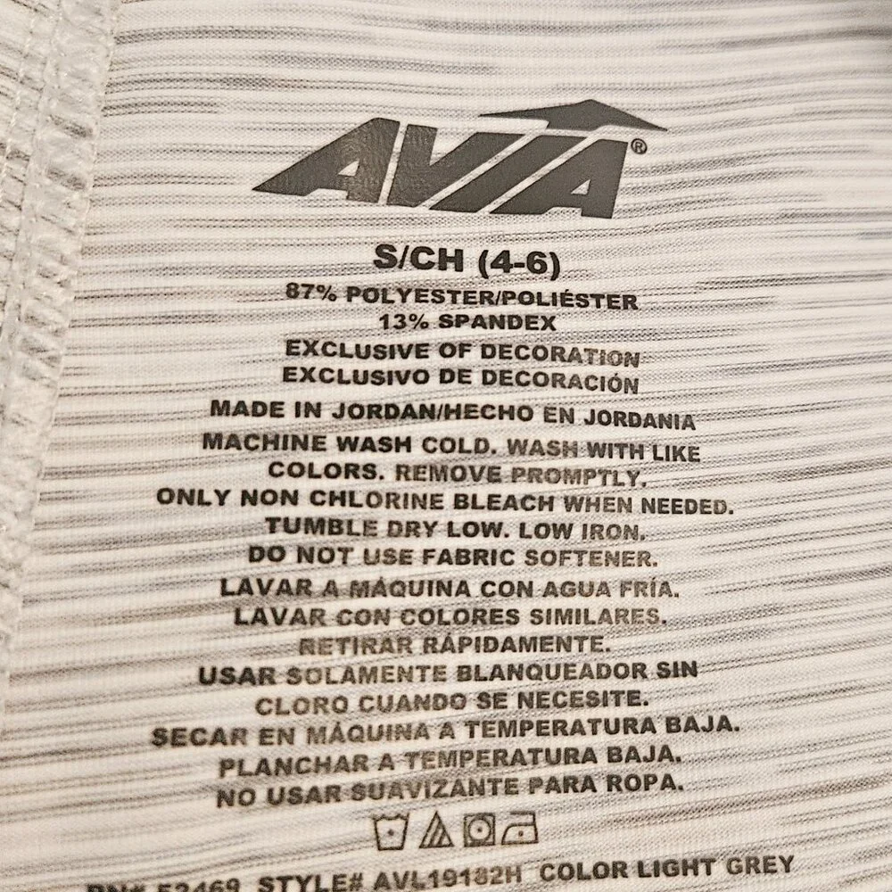 Avia Women's Athleisure Travel Pant with Pockets Stretch Size S